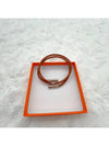 Tournis Tresse Bracelet Brown - HERMES - BALAAN 4