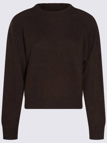 Antonelli Brown Wool Knitwear - ANTONELLI - BALAAN 1