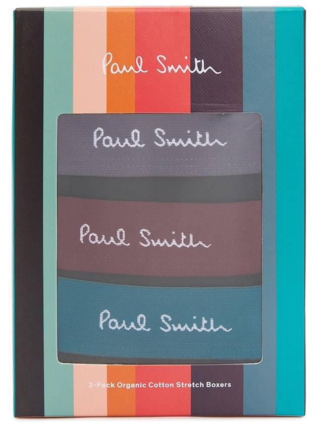 Signature Logo Cotton Briefs Black 3-Pack - PAUL SMITH - BALAAN 9