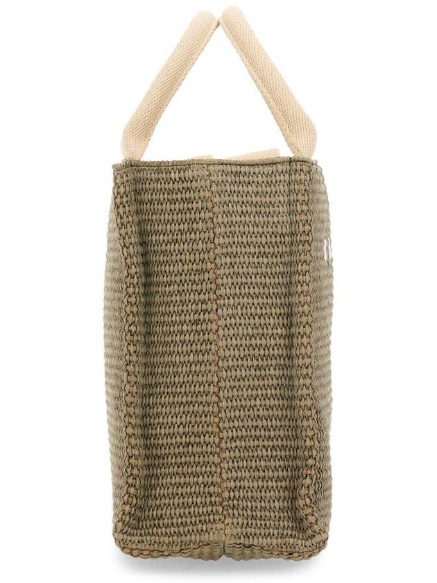 Marni Raffia Effect Fabric Small Tote Bag - MARNI - BALAAN 4