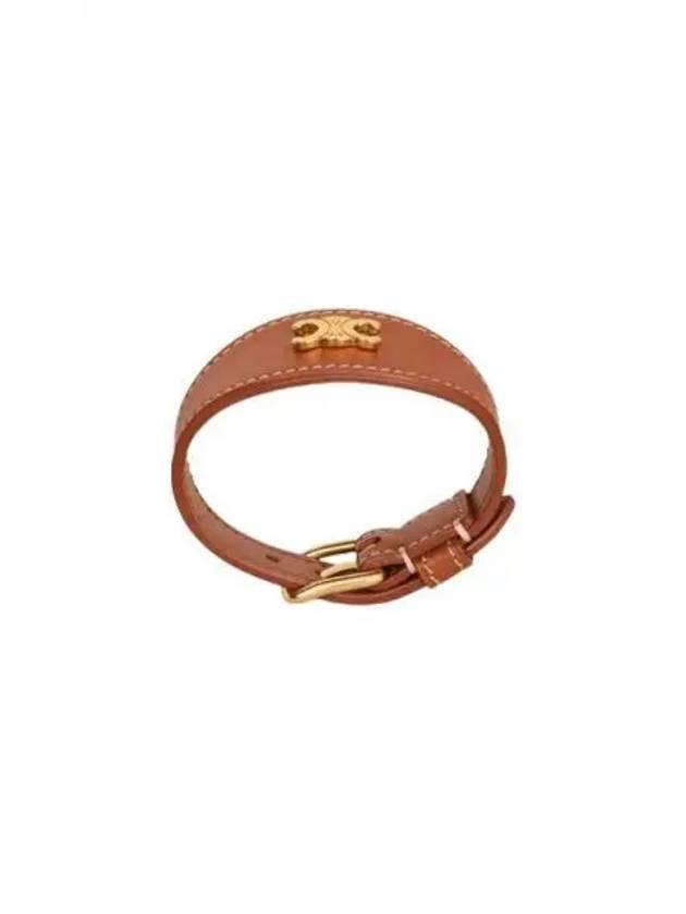 Logo detail calfskin bracelet 271520 - CELINE - BALAAN 1