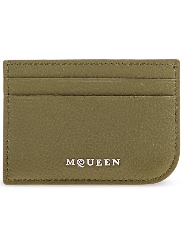 Alexander McQueen Card Holder, Women's, Green - ALEXANDER MCQUEEN - BALAAN 1