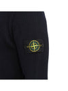 Men's Logo Patch Turtleneck Navy - STONE ISLAND - BALAAN 9