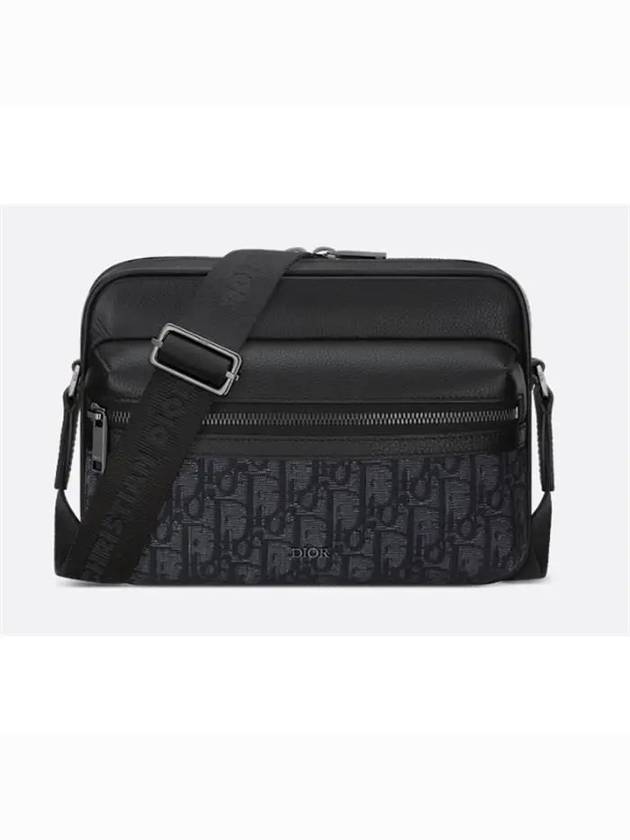 Rider 2.0 Zipper Messenger Bag Black - DIOR - BALAAN 2