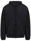 Men's Chrome Goggles Hooded Jacket Black - CP COMPANY - BALAAN 2