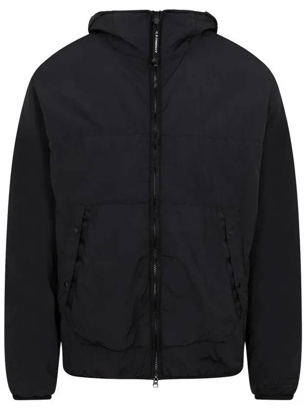 Men's Chrome Goggles Hooded Jacket Black - CP COMPANY - BALAAN 2