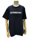 logo short sleeve t-shirt black - BURBERRY - BALAAN 3