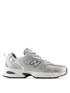 530 Metallic Low Top Sneakers Grey Matter - NEW BALANCE - BALAAN 1