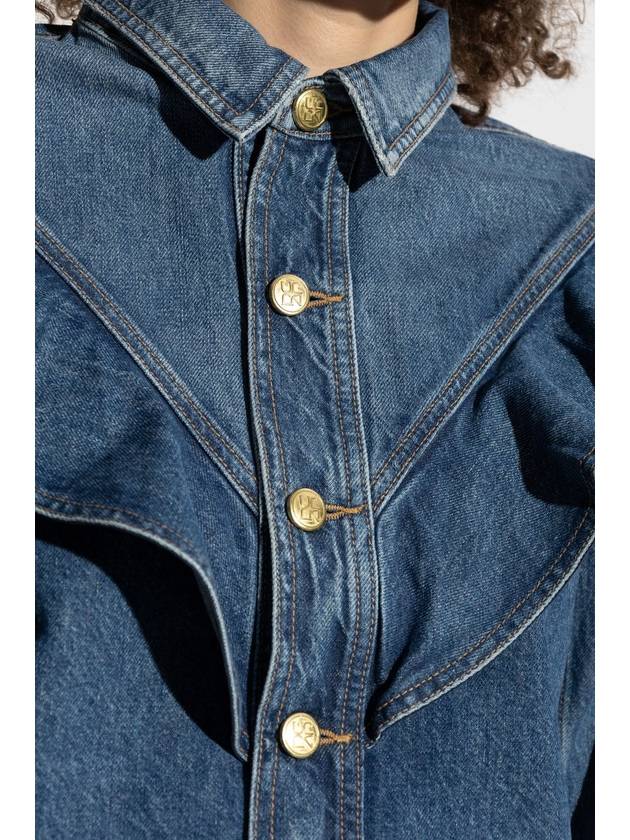 Ulla Johnson Denim Jacket The Mathilde, Women's, Blue - ULLA JOHNSON - BALAAN 5