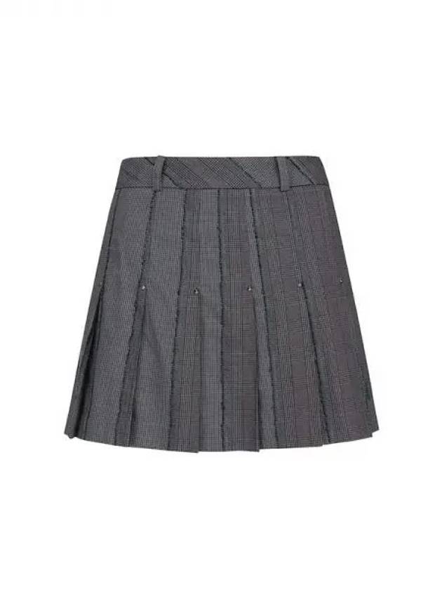 Annew Women s Fall Check Point Pleated Skirt AGCSQ12CG Domestic Product GQCY22091323094 - ANEWGOLF - BALAAN 1