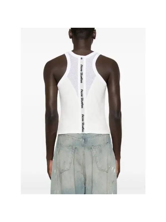 Acne Studios Logo Patch Sleeveless Top BL0377 TSHI000568183 - ACNE STUDIOS - BALAAN 4