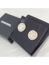 CC Logo Cubic Round Sparkly Medallion Earrings Gold AB7415 - CHANEL - BALAAN 3