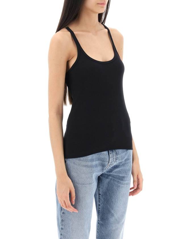 24 ss SCOOP Neck RIB Tank Top 213 458 772 200 B0230963597 - TOTEME - BALAAN 3