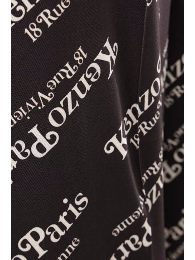 24 ss All Over Logo Pants FE52PA0849S299 B0711024582 - KENZO - BALAAN 4