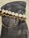 Daol Beomeo Branch Chain pearl decorated leather gloves AA7328 7 5 Condition A - CHANEL - BALAAN 7