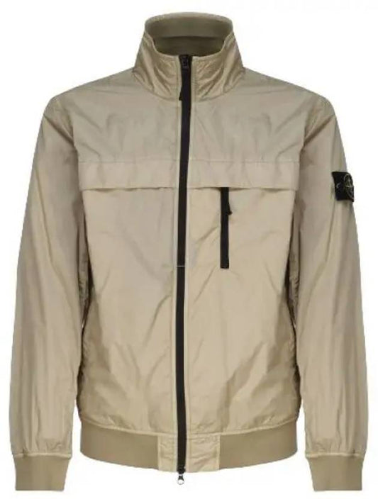 Compass Badge Pleated Windbreaker Sand - STONE ISLAND - BALAAN 2