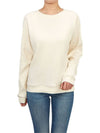 Women's Long Sleeve TShirt FBSRI000 OFF WHITE - BASERANGE - BALAAN 4