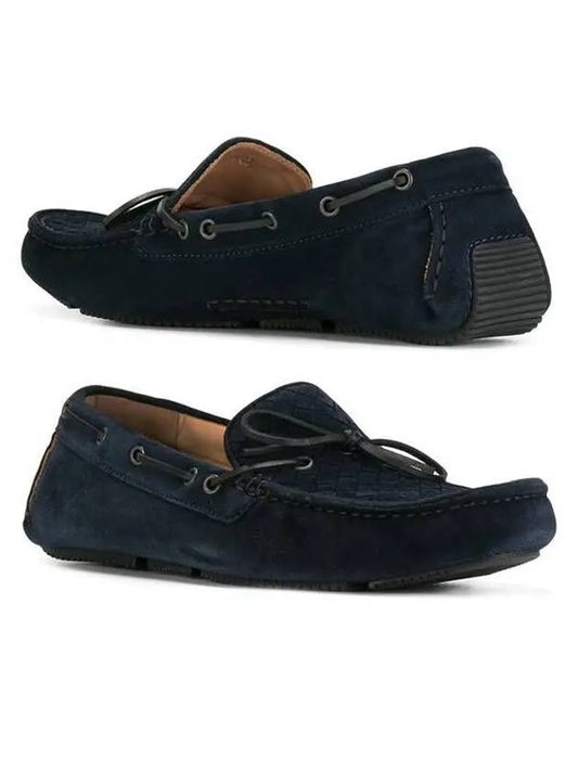 Weaving Driving Shoes Navy - BOTTEGA VENETA - BALAAN 2