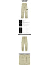 Wappen Patch Cargo Track Pants Beige - STONE ISLAND - BALAAN 3