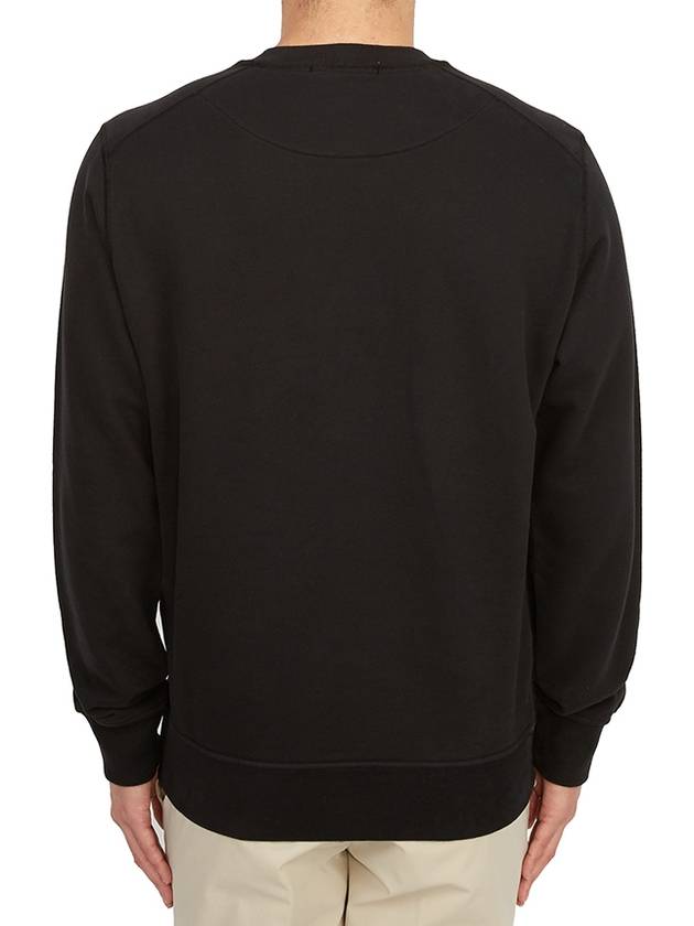 Men's Industrial One Print Sweatshirt Black - STONE ISLAND - BALAAN 5