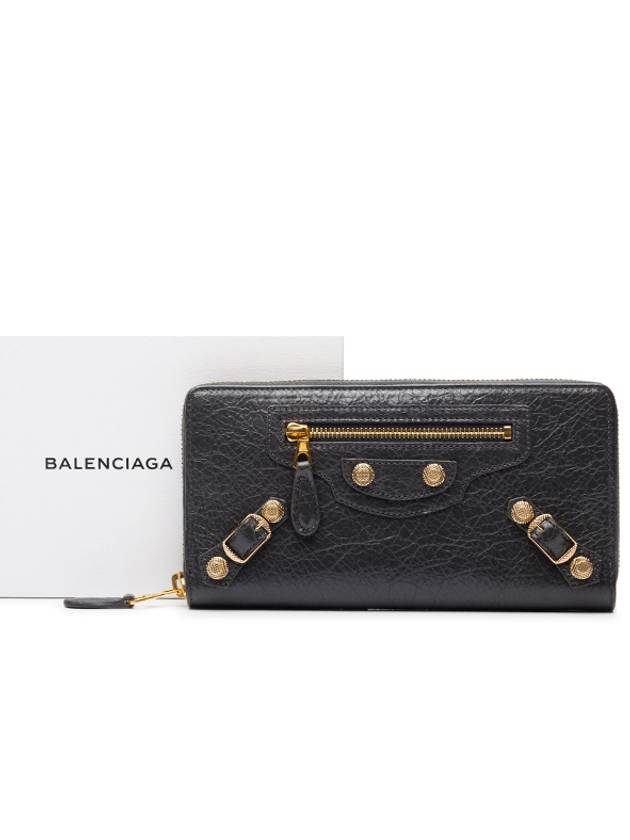 Giant Continental Long Wallet Grey - BALENCIAGA - BALAAN 6