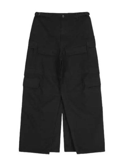 Apron Cargo Pants A Line Skirt Black Black - BALENCIAGA - BALAAN 2