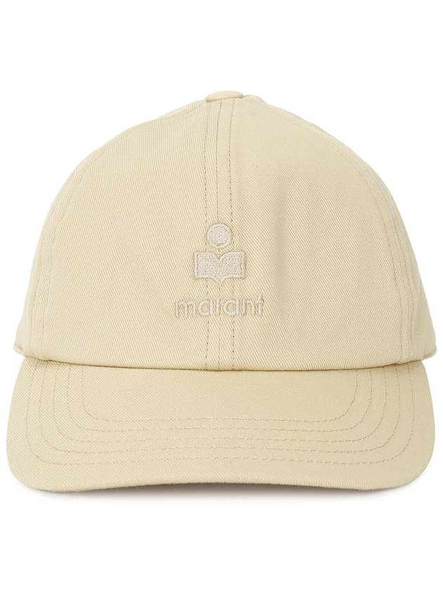 Embroidery Logo Ball Cap Beige - ISABEL MARANT - BALAAN 3