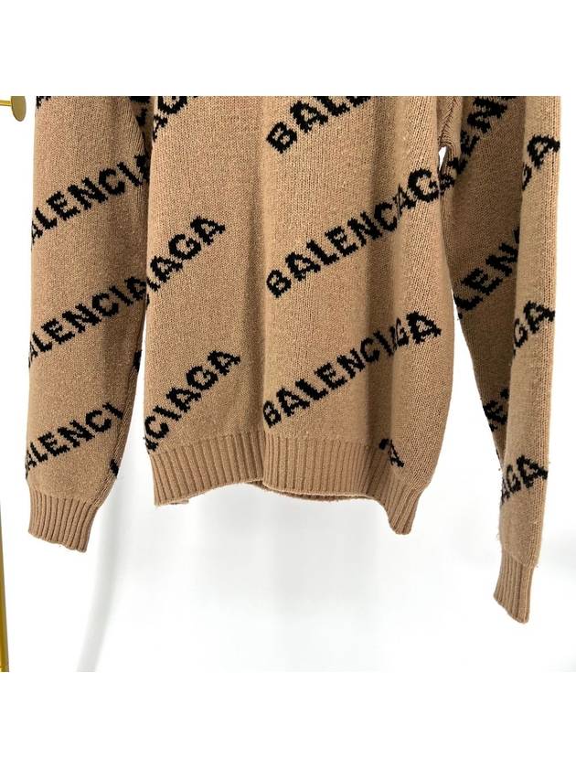 Multi logo knit sweater size L - BALENCIAGA - BALAAN 5