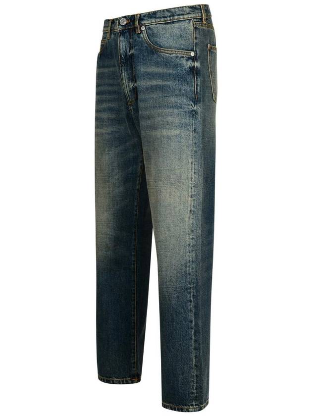 Etro Blue Cotton Jeans - ETRO - BALAAN 2