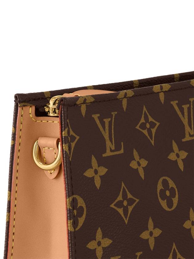 Louis Vuitton Toiletry Chain Monogram Pouch Bag Brown - LOUIS VUITTON - BALAAN 7