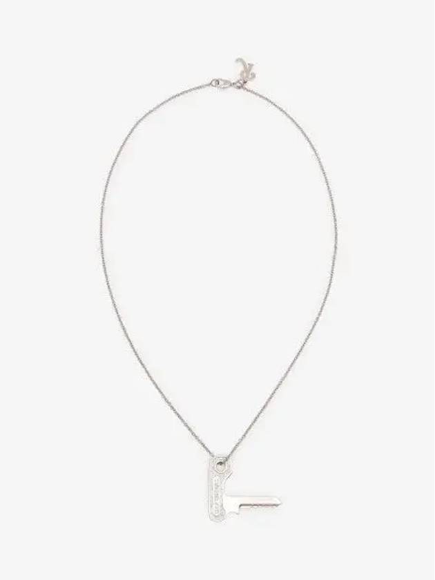 Key Pendant Necklace Silver 231970460000086 - RAF SIMONS - BALAAN 1