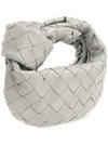 Candy Jodie Intrecciato Tote Bag Grey - BOTTEGA VENETA - BALAAN 5