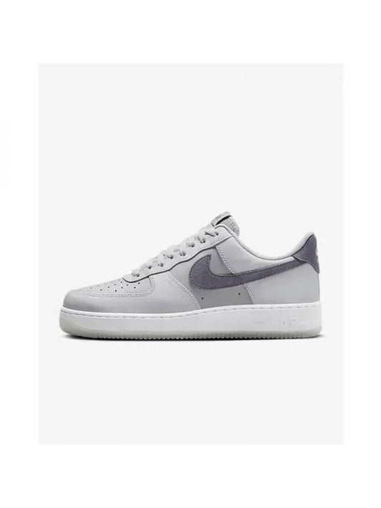 Air Force 1 07 LV8 Low Top Sneakers Wolf Grey Light Carbon - NIKE - BALAAN 1