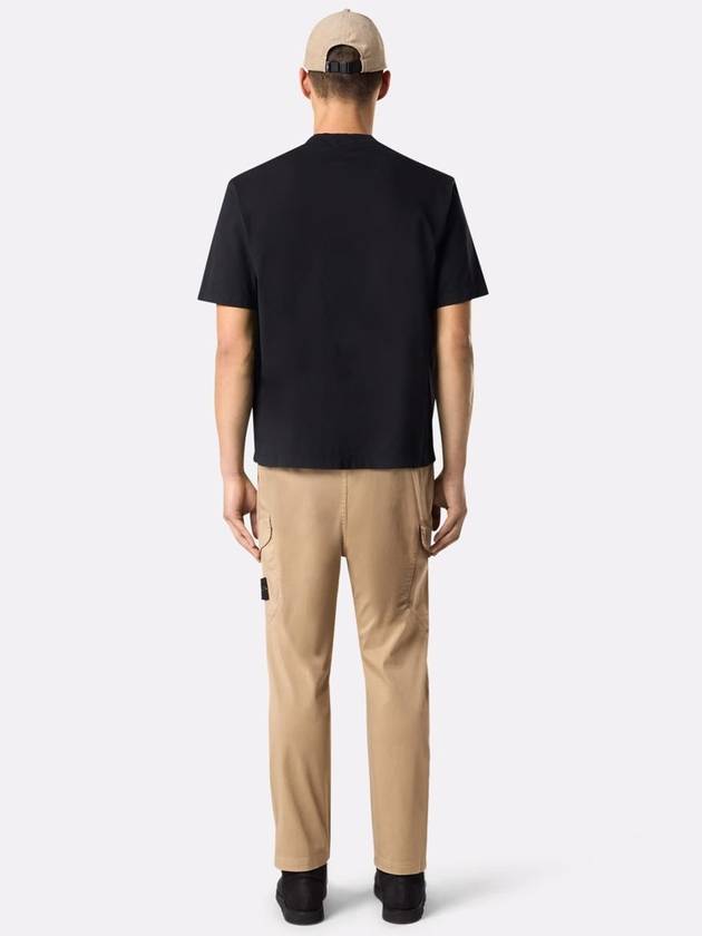 Stone Island T-shirts and Polos Black - STONE ISLAND - BALAAN 4