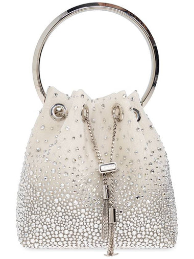 Jimmy Choo Handbag Bon Bon, Women's, Cream - JIMMY CHOO - BALAAN 1