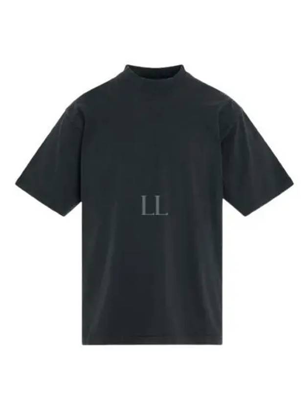 Hand-Drawn Medium Fit Short Sleeve T-Shirt Black - BALENCIAGA - BALAAN 2