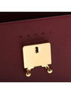 Saffiano Trunk Mini Shoulder Bag Burgundy - MARNI - BALAAN 8