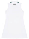 Sleeveless dress WHITE - TRIMERE - BALAAN 3