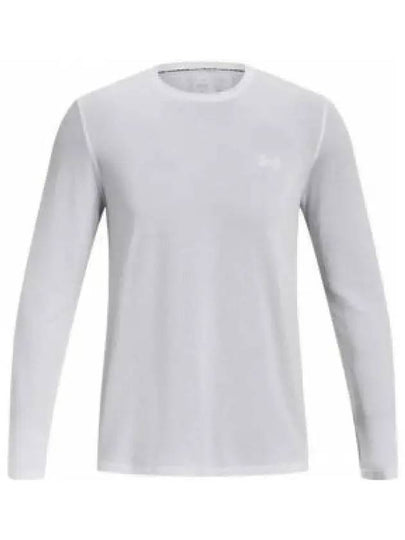 Men's UA Seamless Stride Long Sleeve T Shirt White - UNDER ARMOUR - BALAAN 2