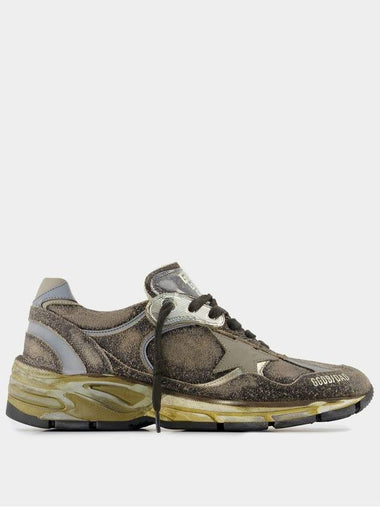 Running Dad Sneakers - Golden Goose Deluxe Brand - Leather - Khaki - GOLDEN GOOSE - BALAAN 1