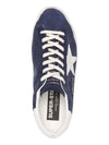 Superstar Suede Low Top Sneakers Navy - GOLDEN GOOSE - BALAAN 5