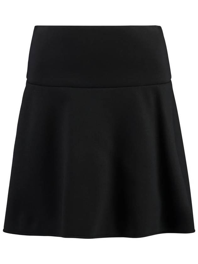 Neoprene A line skirt black - MONCLER - BALAAN 2