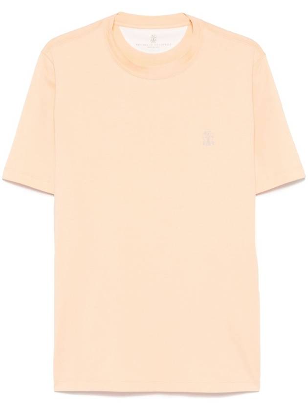 Brunello Cucinelli T-shirts and Polos Orange - BRUNELLO CUCINELLI - BALAAN 1