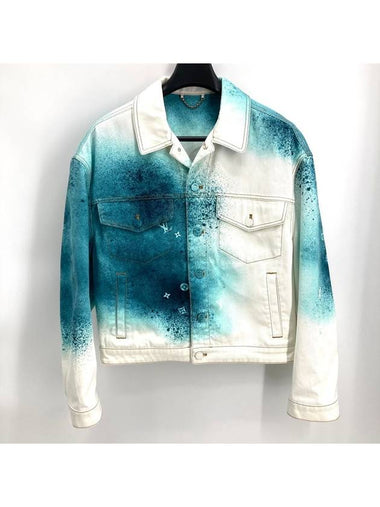 spray denim jacket - LOUIS VUITTON - BALAAN 1