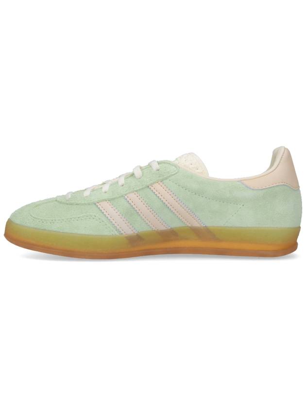 Gazelle Indoor Suede Low Top Sneakers Semi Green Spark - ADIDAS - BALAAN 4