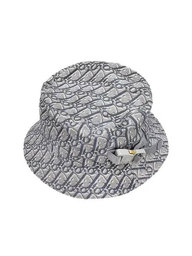 Oblique Jacquard Bucket Hat Deep Grey - DIOR - BALAAN 2