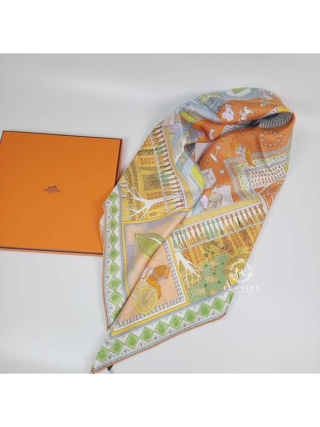 Objets De Curiosite 90 Scarf Potiron - HERMES - BALAAN 9