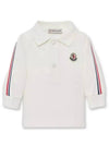 baby polo long sleeve t shirt white 8B00001 89AL2 034 - MONCLER - BALAAN 1