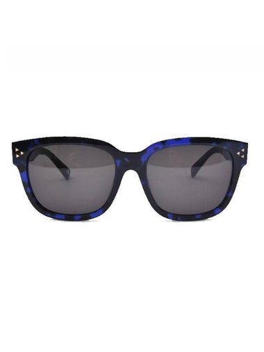 Men's Eyewear Square Frame Sunglasses Blue - BALMAIN - BALAAN 1