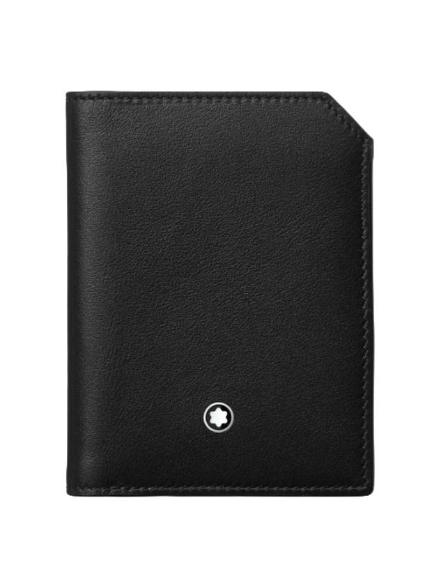 Meisterstuck Soft Mini Wallet 4CC Black - MONTBLANC - BALAAN.